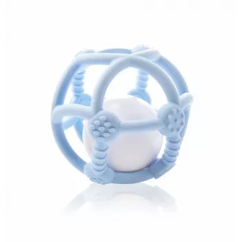 Kidsme Silicone Teething Ball, Light Blue