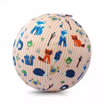 Latexový balonek s látkovým potahem BUBA BLOON Bubabloon, Animal Stripes růžový