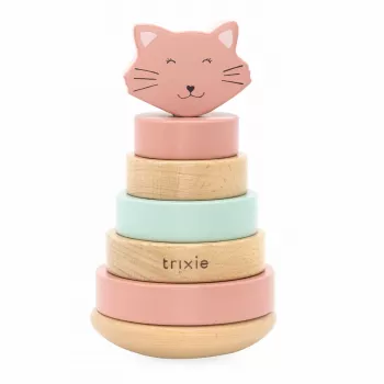 Dřevěná pyramida Trixie pro kočky, od 12 měsíců