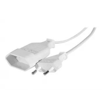 CUC Exertis Connect 573722 Indoor Power Extension Cable, 1 AC Outlet, 1.8 m, White