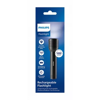 LED svítilna Philips SFL7005R/10, černá
