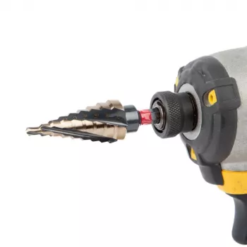 Stupňovitý vrták HSSE-Co C.K T3016 4-20, 4-20 mm, 9 stupňů, šestihranná stopka 1/4