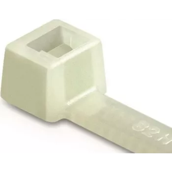Stahovací páska HellermannTyton T 120 R, přírodní, 387 mm x 7,6 mm, 100 ks