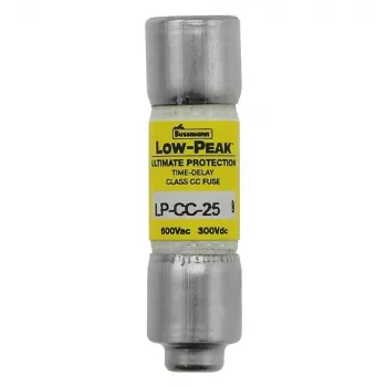 Eaton LP-CC-25 25A 600V zpožděná pojistka Class CC, 10 ks