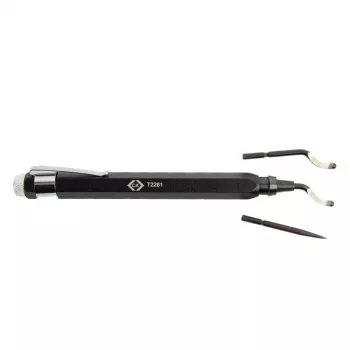 Sada odhrotovacích nástrojů C.K Tools T2281 se 3 čepelemi HSS