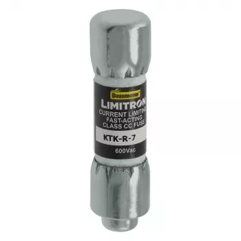 Pojistka Eaton KTK-R-7 Class CC rychlá, 7 A, 600 V AC, vypínací schopnost 200 kA, 10 ks