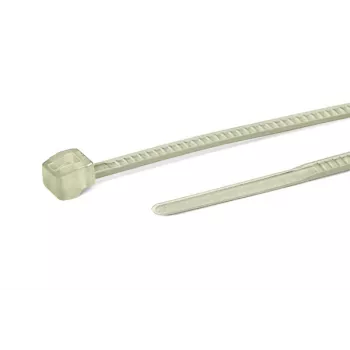 Bílá kabelová páska HellermannTyton T18ROS 100x2,5mm PA66 100 ks (118-00079)