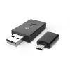 Adaptér Nedis CKAA2400BK Bluetooth 5.0 USB-A černý dosah 10 m