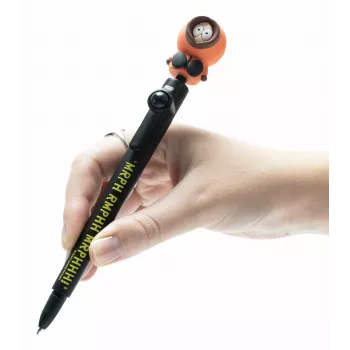 Fidget pero – kuličkové pero THUMBS UP South Park, černý inkoust, 1,0 mm 5056563717447