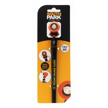 Fidget pero – kuličkové pero THUMBS UP South Park, černý inkoust, 1,0 mm 5056563717447