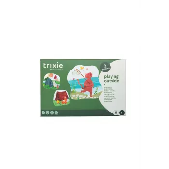 Puzzle hračka pro psy TRIXIE Dog Activity Roll-Out s dávkovačem pamlsků, 3 díly, nastavitelná obtížnost, interiér i exteriér