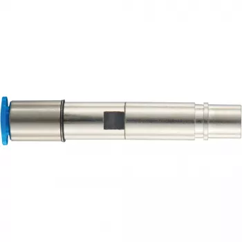 Pneumatický kontakt samice Harting Han-Pneumatic, mosaz, niklovaná, vnější průměr 6 mm, s ventilem 09140006466