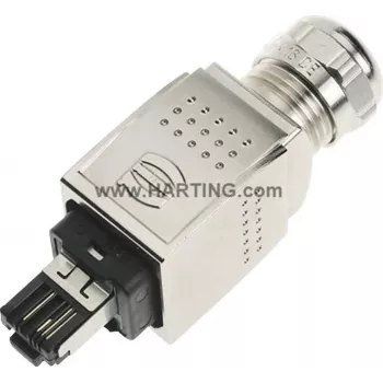 HARTING Han 3A RJ45 Cat. 6A Connector Insert, IDC, 8P, 1.5A, 125V 09352260401