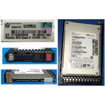 SSD HPE SPS-DRV 960 GB 6G SFF SATA RI-1 SC (872055-001)