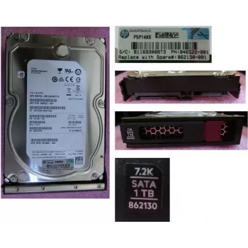 Pevný disk HPE 1 TB SATA 6G 7.2K LFF LP (861686-S21)