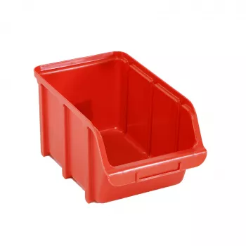 raaco 106610 Red Small Parts Storage Bin
