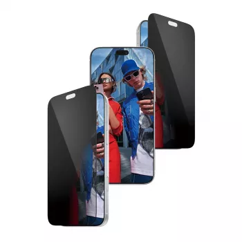 Dvousměrná ochranná fólie soukromí PanzerGlass pro Apple iPhone 2026 Pro Max | Ultra-Wide Fit s EasyAligner