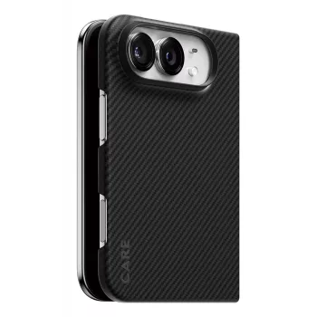 Pouzdro CARE by PanzerGlass Discovery s MagSafe pro iPhone Fold (2026), černošedé (CR83510)