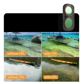 Magnetický CPL filtr Sunnylife pro Insta360 Luna Ultra (LU-FI235-C)