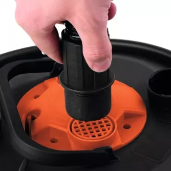 Vysavač popela TOYA 800W 20L nerezový HEPA filtr 78870