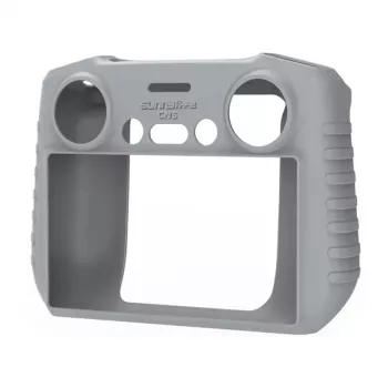 Silicónové pouzdro Sunnylife 2v1 pro dálkový ovladač DJI RC (bez sluneční clony), šedé
