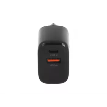 Nabíječka MOVANO GaN 20W USB-C PD + USB-A (černá)
