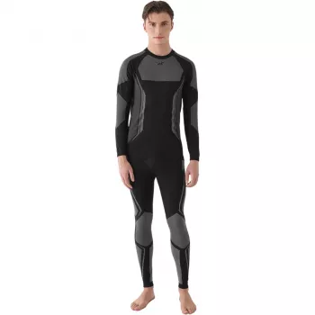 Pánské termoaktivní legíny 4F M166 deep black S/M