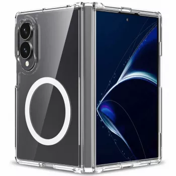 Pouzdro Tech-Protect Flexair Hybrid MagSafe pro Samsung Galaxy Z Fold 8 - transparentní
