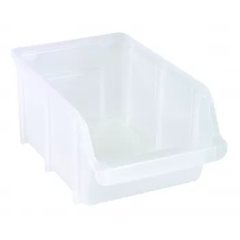 raaco Bin 4 Storage Bin, 10 L, Clear (130110)