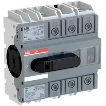 Odpojovač zatížení ABB OT160G03K 3pólový 160A 750V AC/1000V DC montáž na základnu 1SCA138208R1001