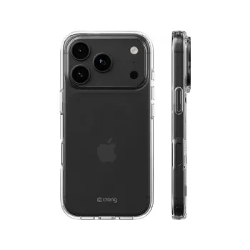 Pouzdro Crong Clear Cover pro iPhone 18 Pro / 17 Pro (transparentní)