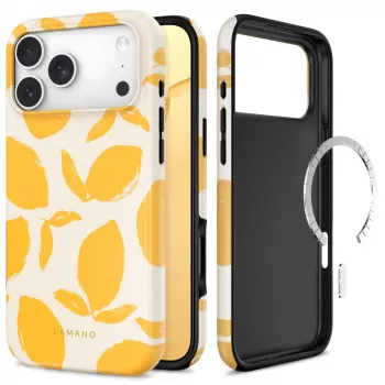 Pouzdro Tech-Protect Lamano MagSafe pro iPhone 17 Pro Max / 18 Pro Max - Lemon Haze