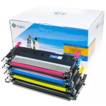 Tonerová kazeta G&G 15003, 4 ks, náhrada za HP 150A (W1500A), černá, azurová, purpurová, žlutá