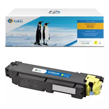 Kompatibilní tonerová kazeta G&G pro Kyocera TK-5140Y (žlutá, 5 000 stran) 17187