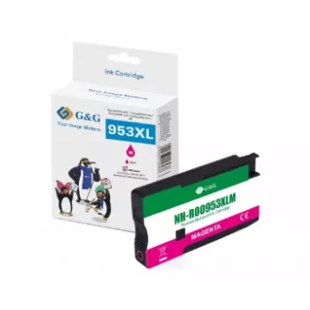 Inkoustová kazeta G&G kompatibilní HP 953XL purpurová s vysokou kapacitou (14741)
