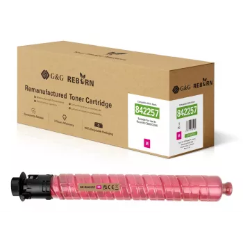 Kompatibilní purpurová tonerová kazeta G&G pro Ricoh 842257 (GR-R842257, 19 000 stran)