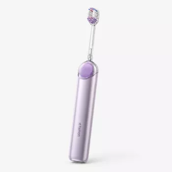 Elektrický zubní kartáček RANVOO PQ5 Pure Sonic, fialový, 5 režimů, 4 hlavice, USB nabíjení