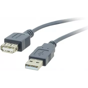 Prodlužovací USB 2.0 kabel Kramer Electronics C-USB/AAE-3, USB-A samec na USB-A samice, 0,9 m, bílý 96-02121003