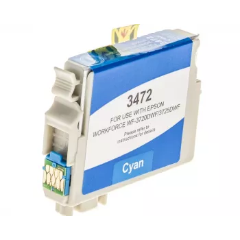 G&G kompatibilní azurová inkoustová kazeta pro Epson 34XL (C13T34724012) – vysoká výtěžnost 14614
