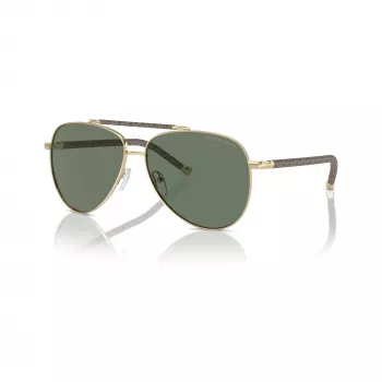 Michael Kors Women's Sunglasses MK1146-10143H Light Gold Butterfly Cat-Eye Brown Gradient 59mm