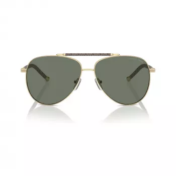Michael Kors Women's Sunglasses MK1146-10143H Light Gold Butterfly Cat-Eye Brown Gradient 59mm