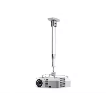 Stropní držák projektoru SMS Smart Media Solutions Projector CL V, 12 kg, stříbrný, hliník, náklon +/-25°, otočení +/-360°, rotace +/-360° AE021022