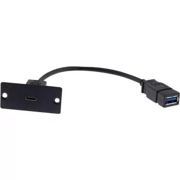 Kramer Electronics WU-CA(B) průchozí vložka USB-C, černá 80-00026499