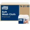 Tork Premium Soft mycí utěrky 1vrstvé bílé, 1080 utěrek (742100)