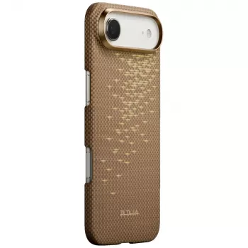 Ultra-Slim MagSafe pouzdro pro iPhone Air PITAKA Golden Glint