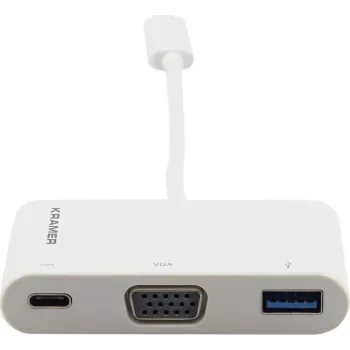 Adaptér USB-C na VGA Kramer ADC-U31C/M1 bílý 99-97210003