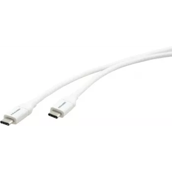 USB 2.0 kabel Kramer C-USB/CB-10, USB-C samec na USB-B samec, 3 m, bílý 96-02357110