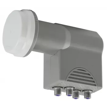 Quattro LNB AXING SCO 4-10, 40 mm feedhorn, 4 výstupy, UHD/3D Ready SCO00410