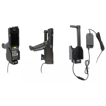 Brodit Active Holder with Top-Hold for Motorola MC3400/MC3450, Fixed Installation, Black 713425