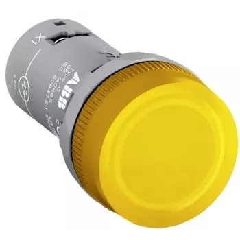 Žlutá LED signalizační kontrolka ABB CL2-502Y 24V AC/DC, 22mm 1SFA619403R5023
